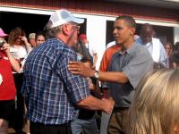 Ron Playle & Barack Obama